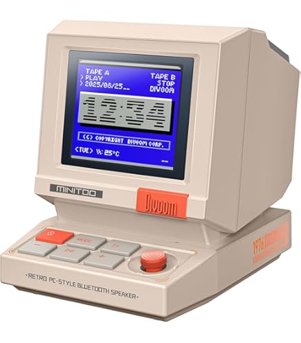 Divoom TIVOO MAX Bluetoothスピーカー ホワイト Amazon.co.jp: Divoom TIVOO-MAX（ティブーマックス）ドット絵表示対応